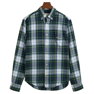 GANT Regular Fit Checked Flannel Shirt